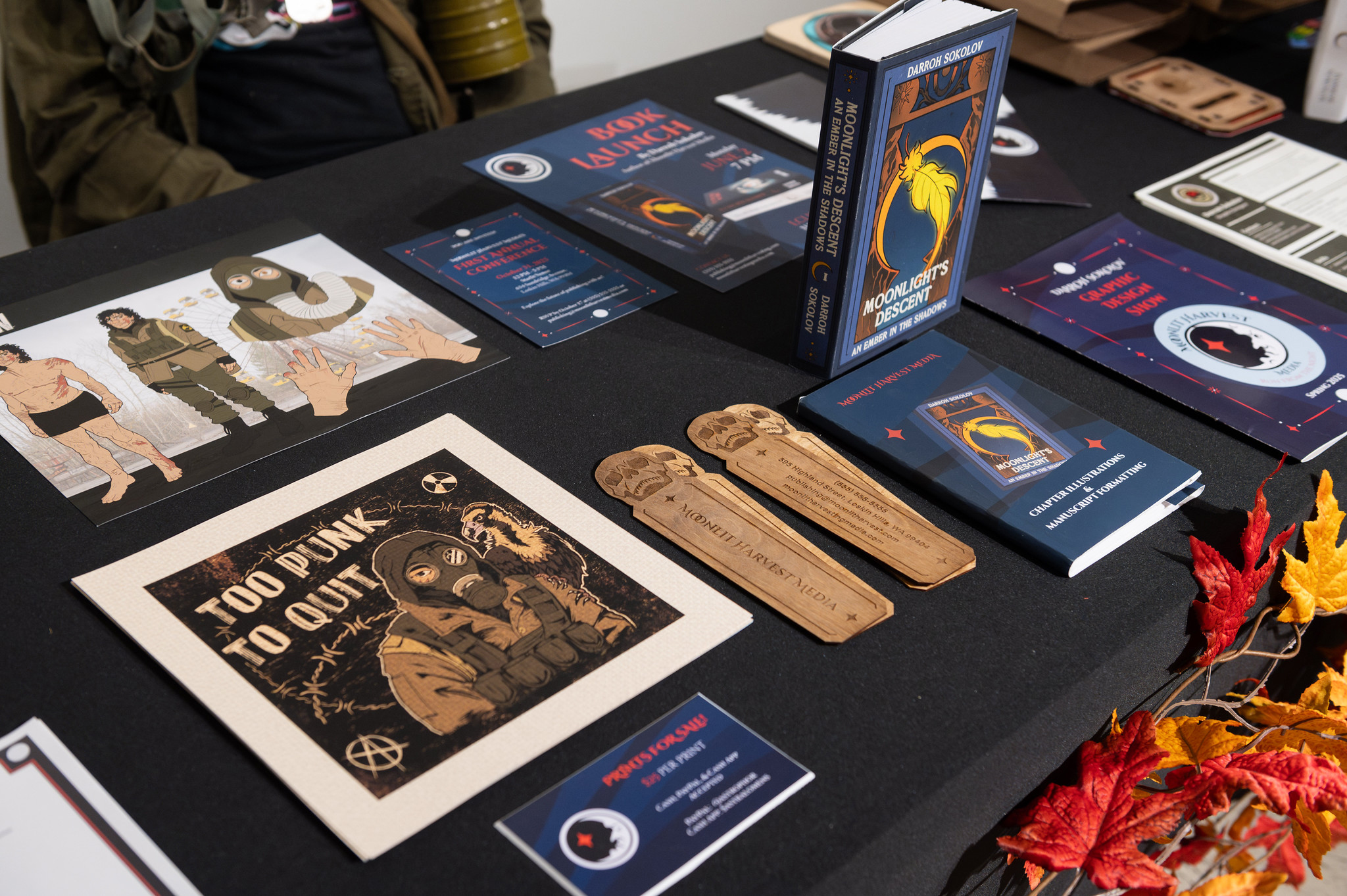 Products made by a graphic design student